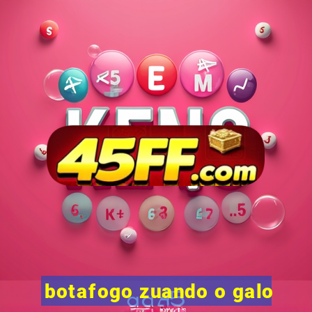 botafogo zuando o galo